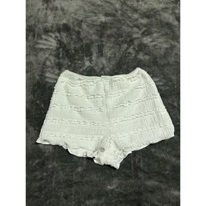 Good Days Project White Micro Shorts Size Xs
